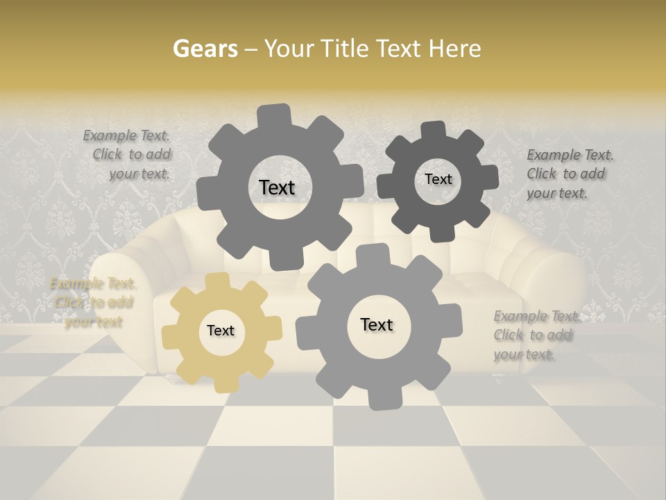 Floor Design Milky PowerPoint Template