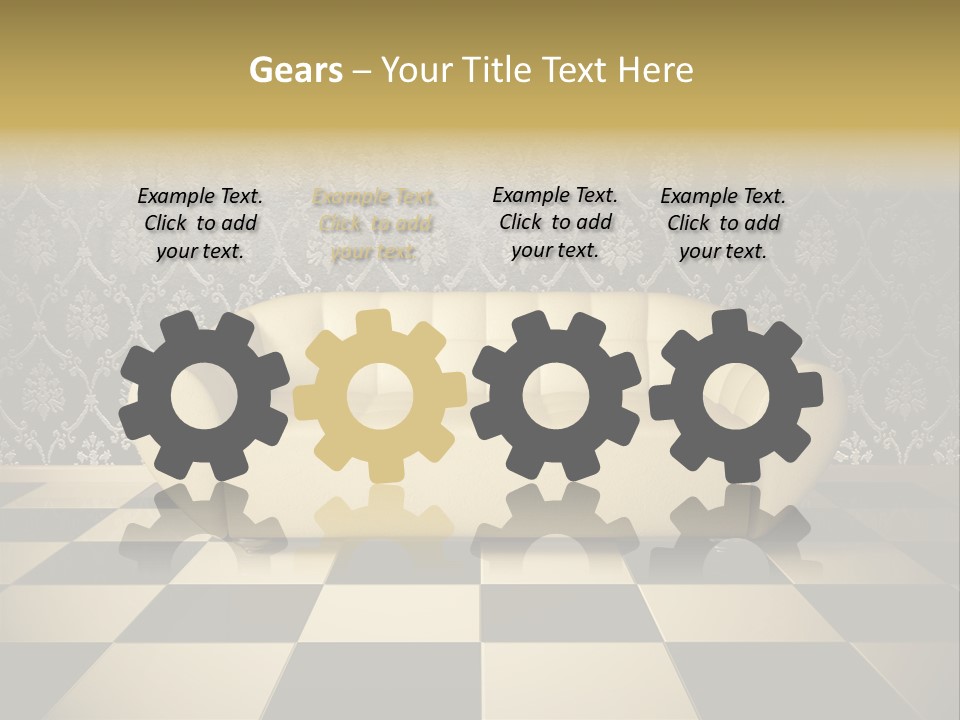 Floor Design Milky PowerPoint Template