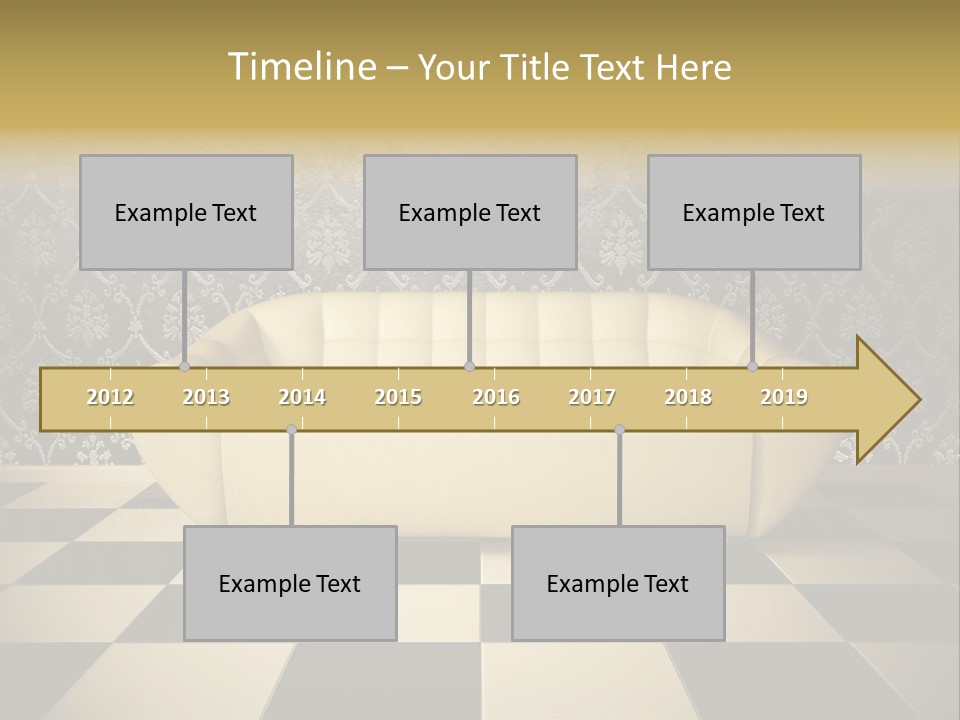 Floor Design Milky PowerPoint Template