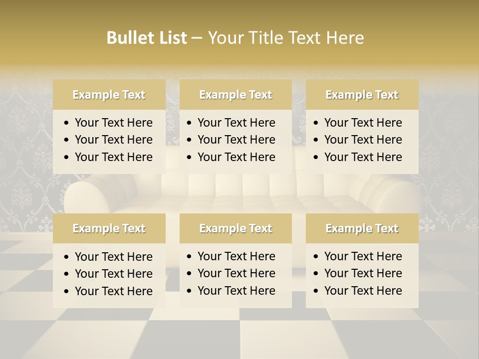 Floor Design Milky PowerPoint Template