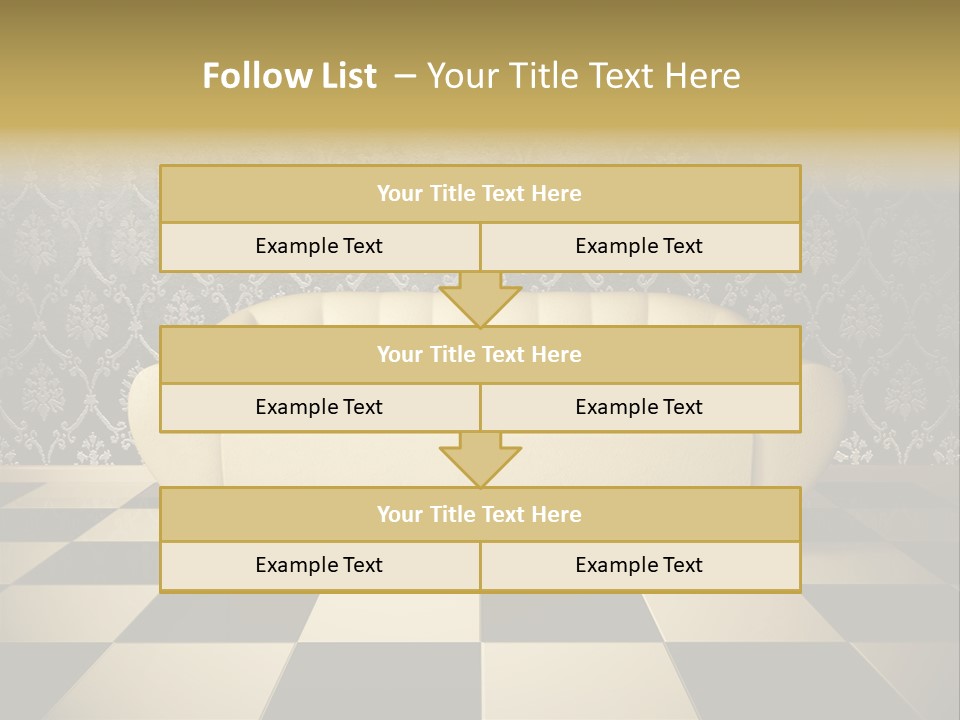 Floor Design Milky PowerPoint Template