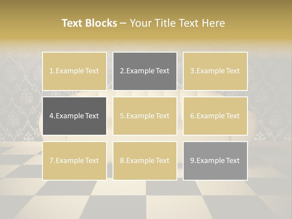 Floor Design Milky PowerPoint Template