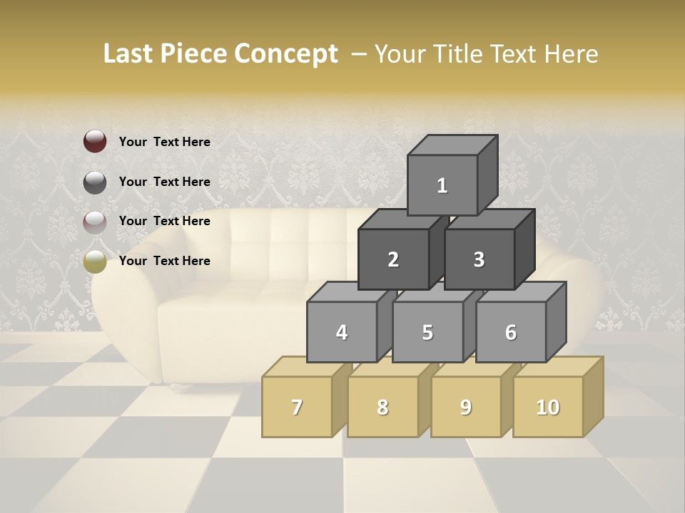 Floor Design Milky PowerPoint Template
