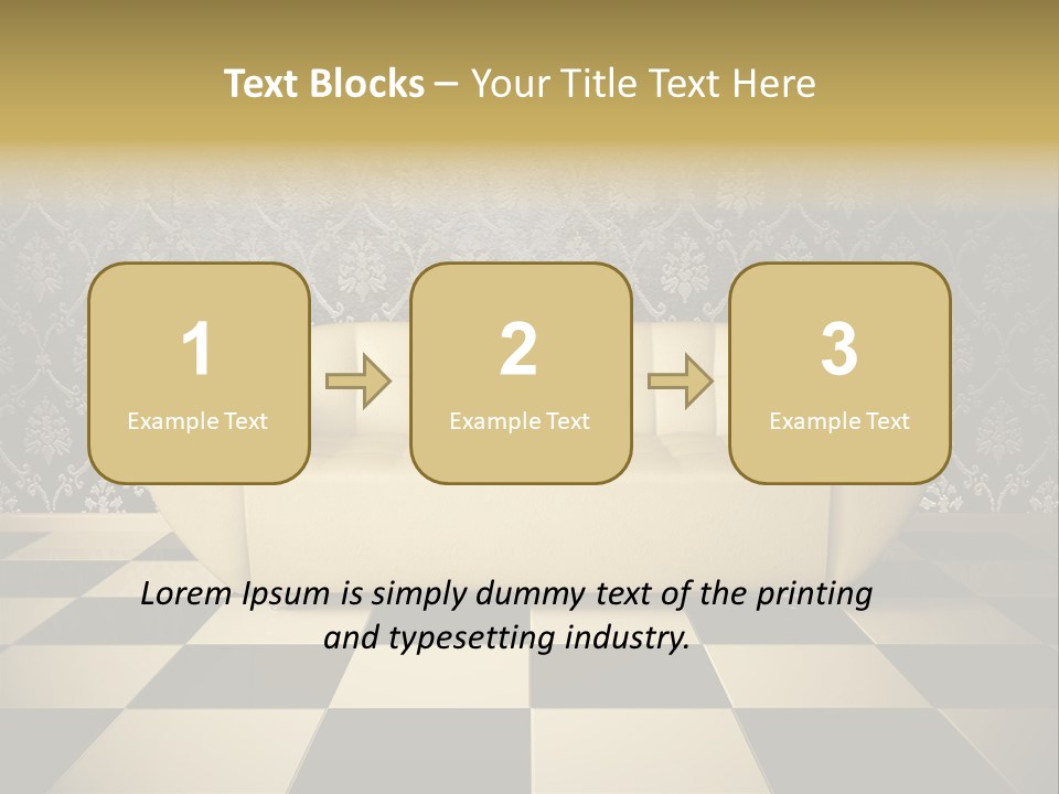 Floor Design Milky PowerPoint Template