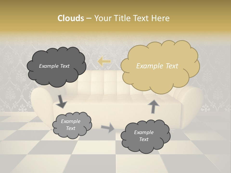 Floor Design Milky PowerPoint Template