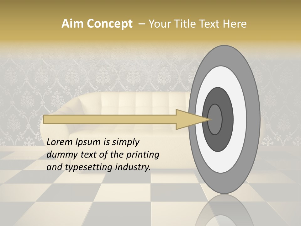 Floor Design Milky PowerPoint Template