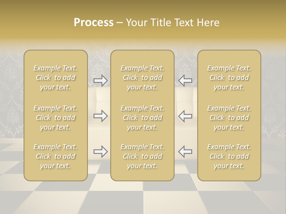 Floor Design Milky PowerPoint Template