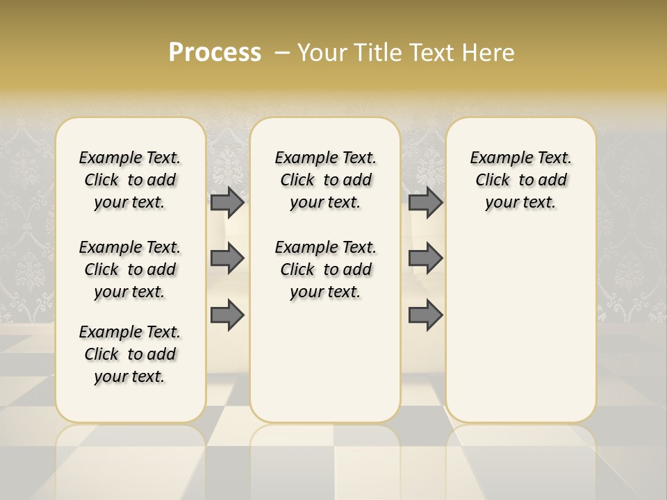 Floor Design Milky PowerPoint Template