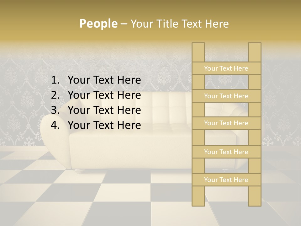 Floor Design Milky PowerPoint Template