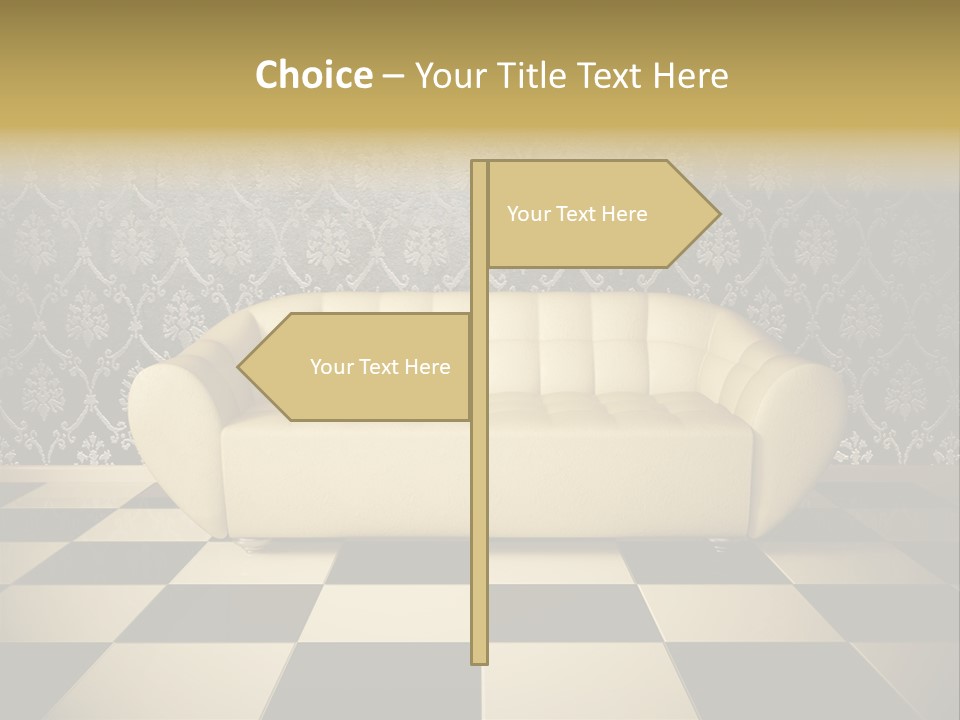 Floor Design Milky PowerPoint Template