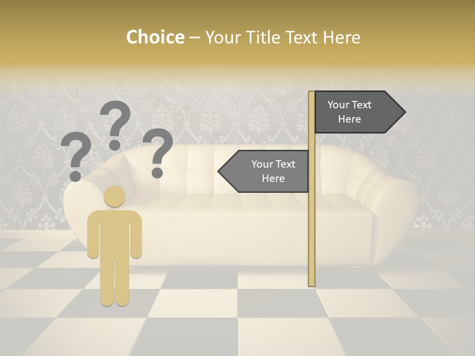 Floor Design Milky PowerPoint Template