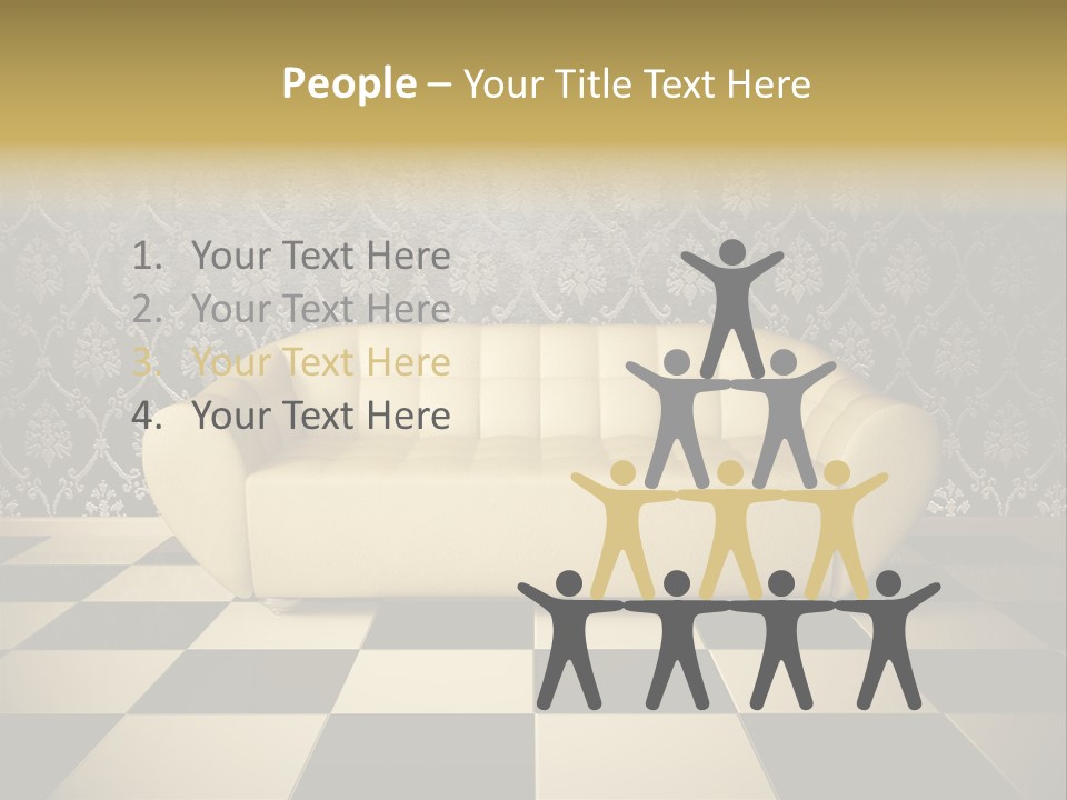 Floor Design Milky PowerPoint Template