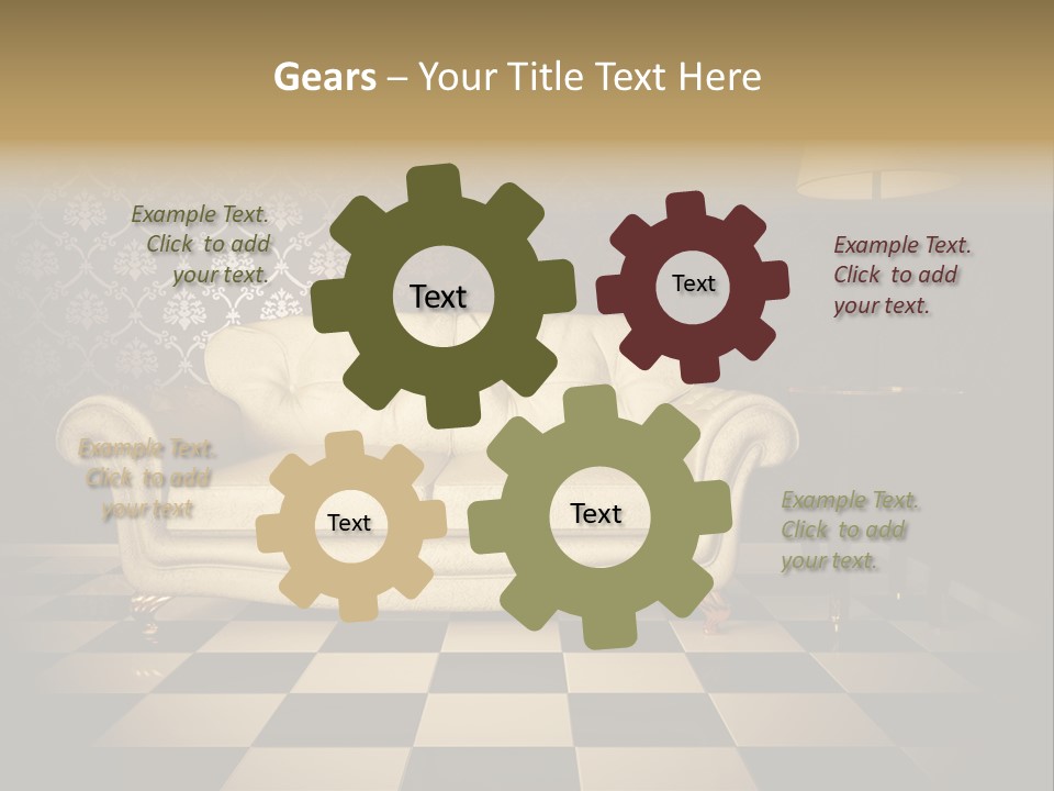 Design Divan Luxury PowerPoint Template