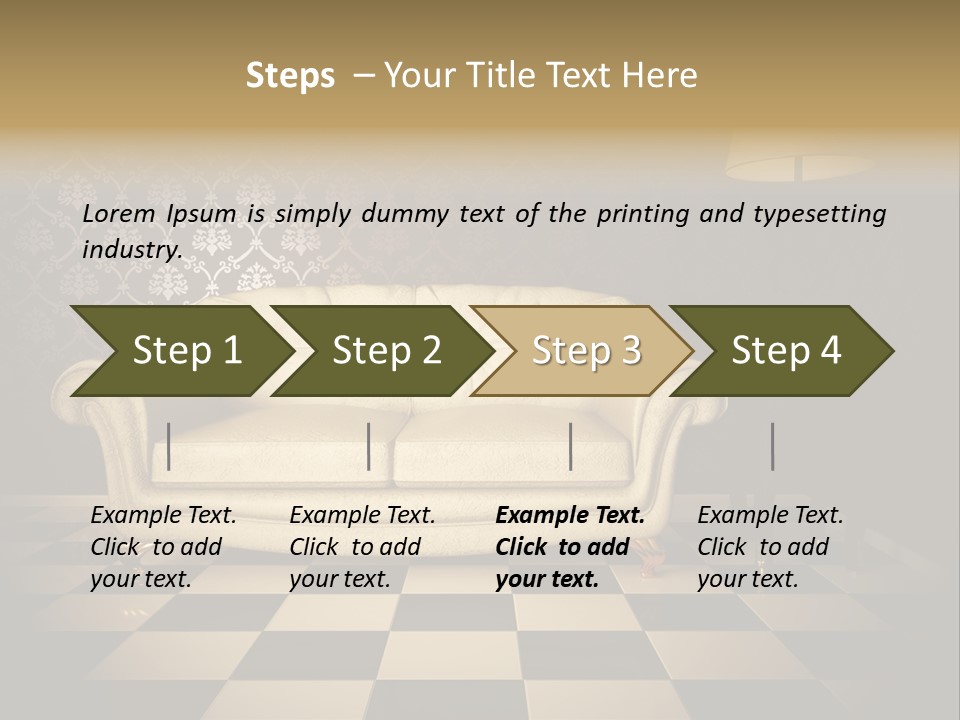 Design Divan Luxury PowerPoint Template