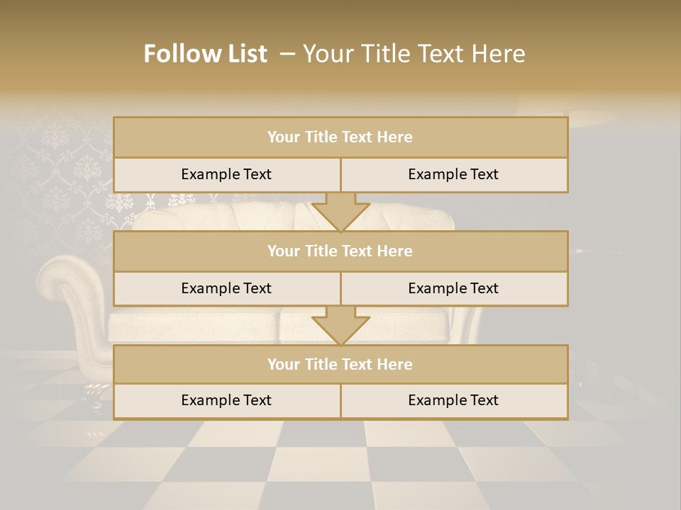 Design Divan Luxury PowerPoint Template