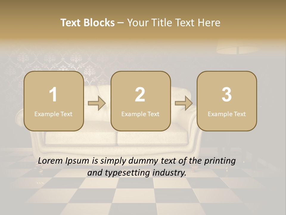 Design Divan Luxury PowerPoint Template