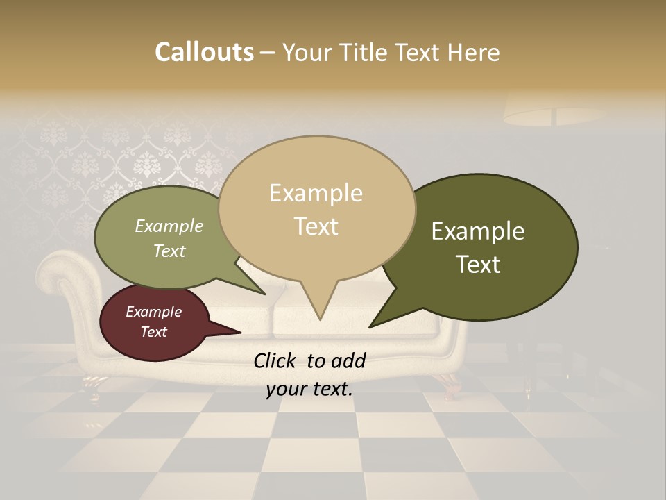 Design Divan Luxury PowerPoint Template