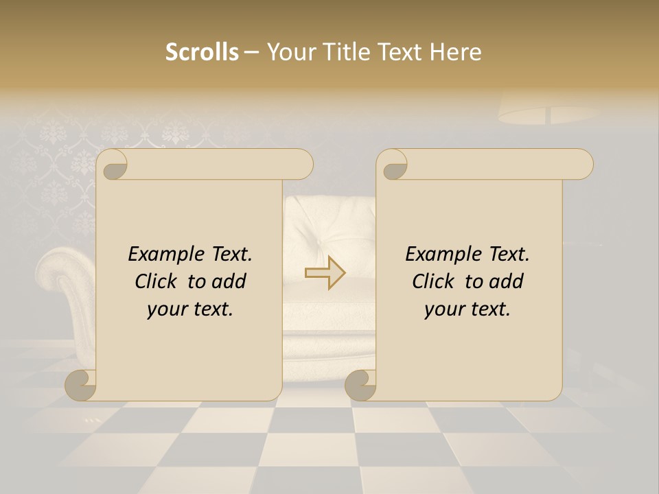 Design Divan Luxury PowerPoint Template