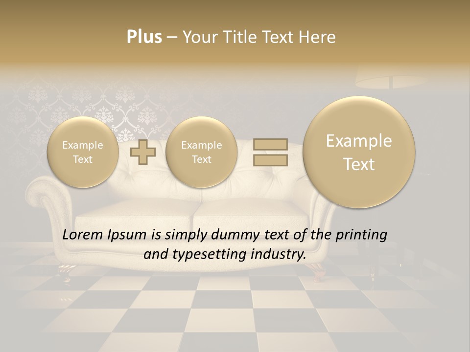 Design Divan Luxury PowerPoint Template