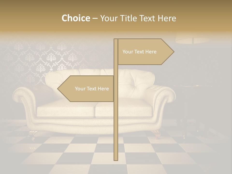 Design Divan Luxury PowerPoint Template