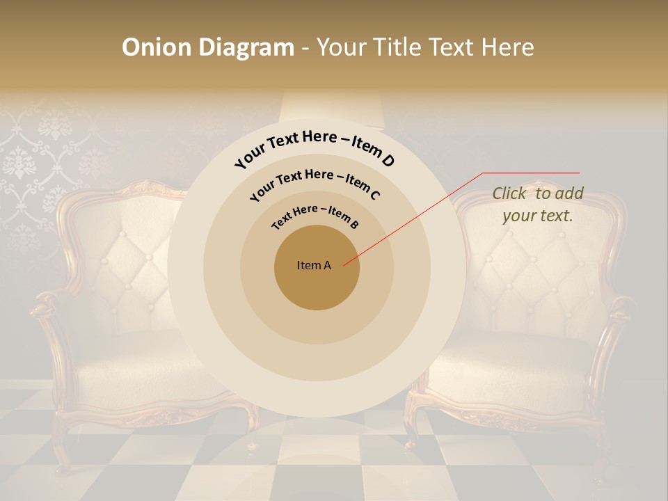 Living Pattern Furniture PowerPoint Template