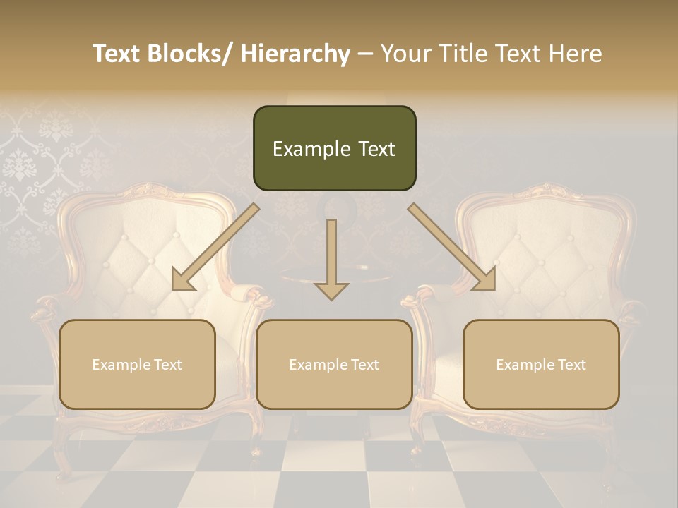 Living Pattern Furniture PowerPoint Template