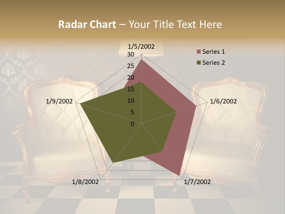 Living Pattern Furniture PowerPoint Template