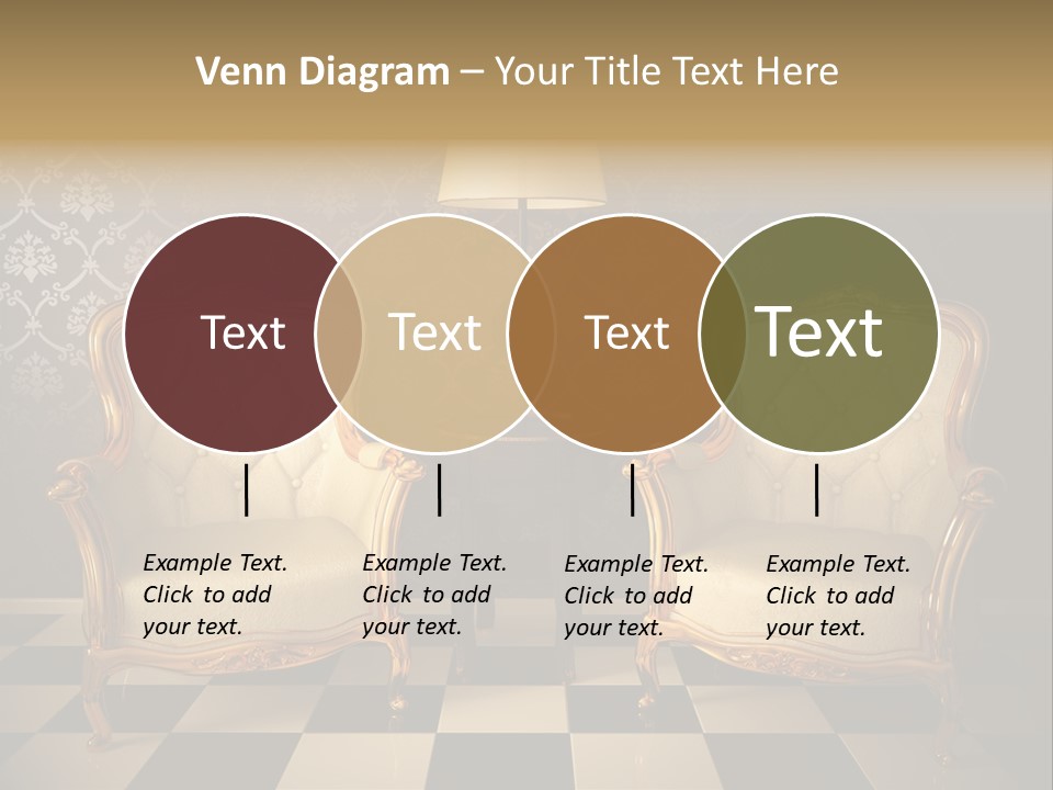 Living Pattern Furniture PowerPoint Template