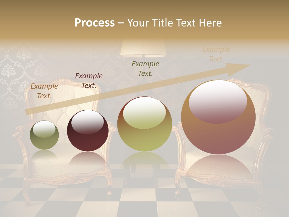 Living Pattern Furniture PowerPoint Template