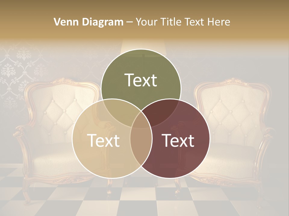 Living Pattern Furniture PowerPoint Template