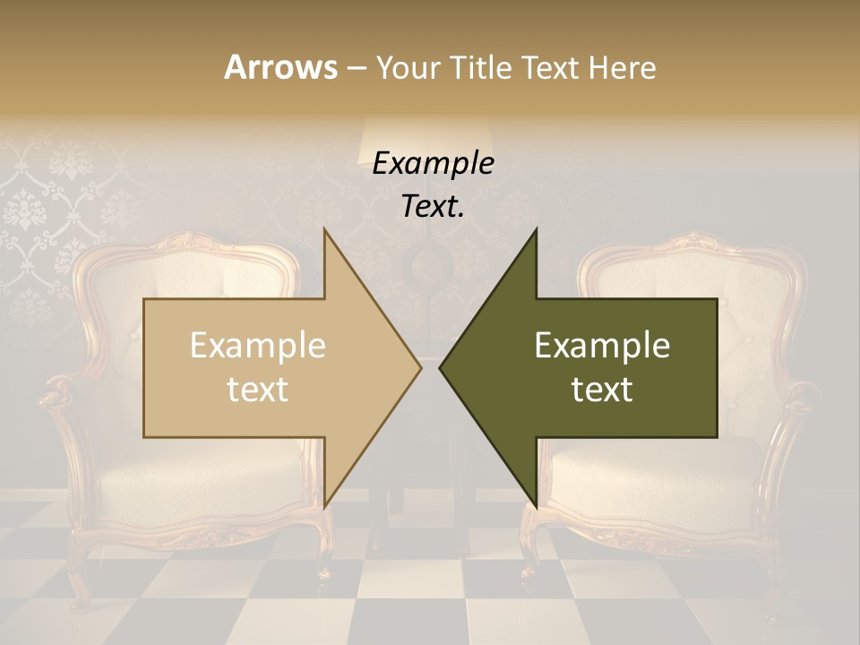 Living Pattern Furniture PowerPoint Template