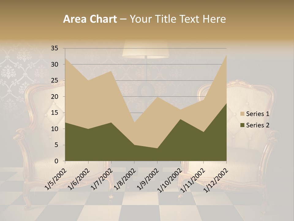 Living Pattern Furniture PowerPoint Template