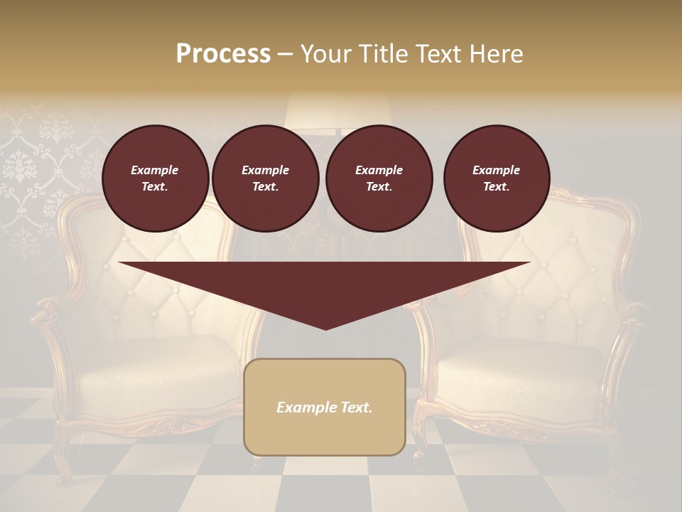 Living Pattern Furniture PowerPoint Template