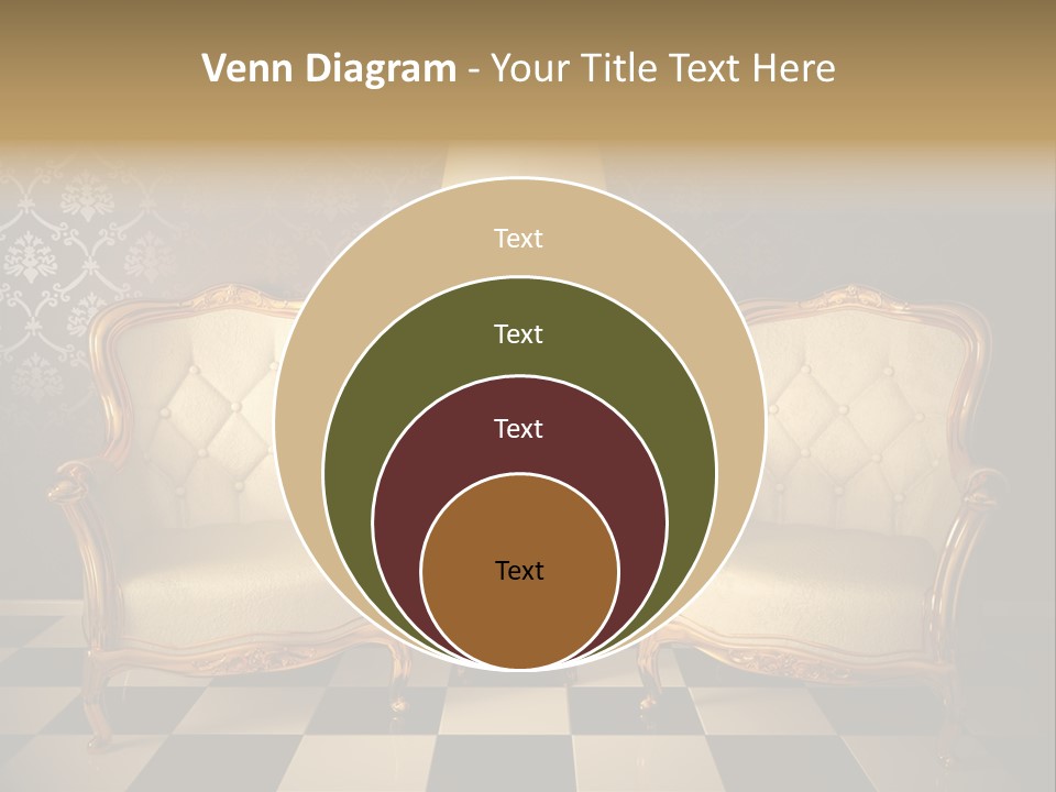Living Pattern Furniture PowerPoint Template