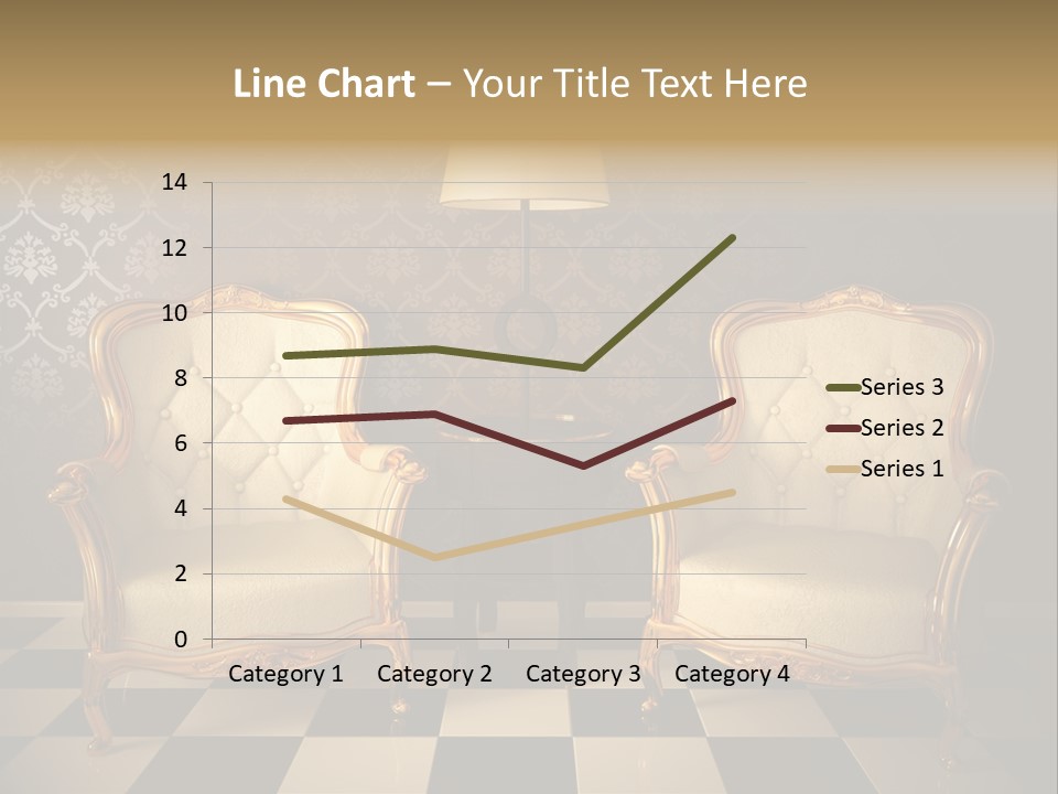 Living Pattern Furniture PowerPoint Template