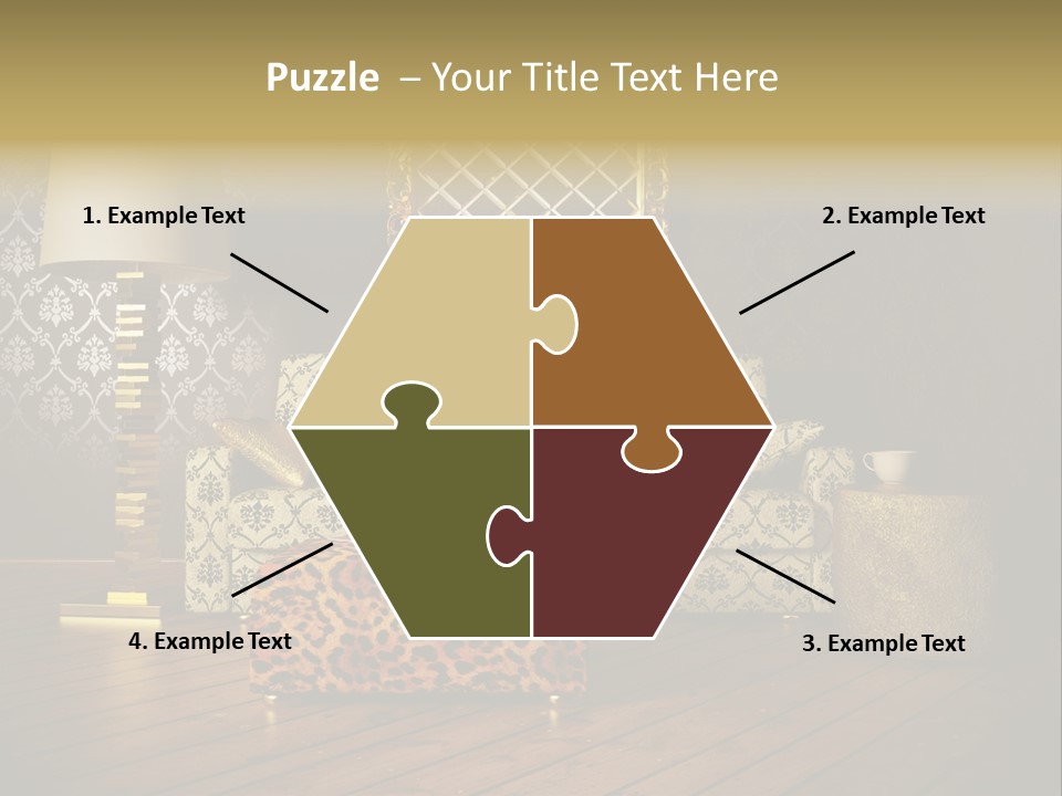 Classic Lamp Furniture PowerPoint Template