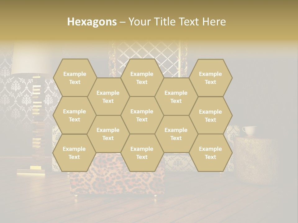 Classic Lamp Furniture PowerPoint Template