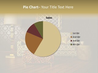 Classic Lamp Furniture PowerPoint Template