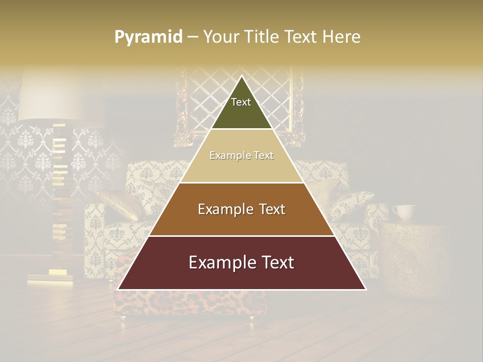 Classic Lamp Furniture PowerPoint Template