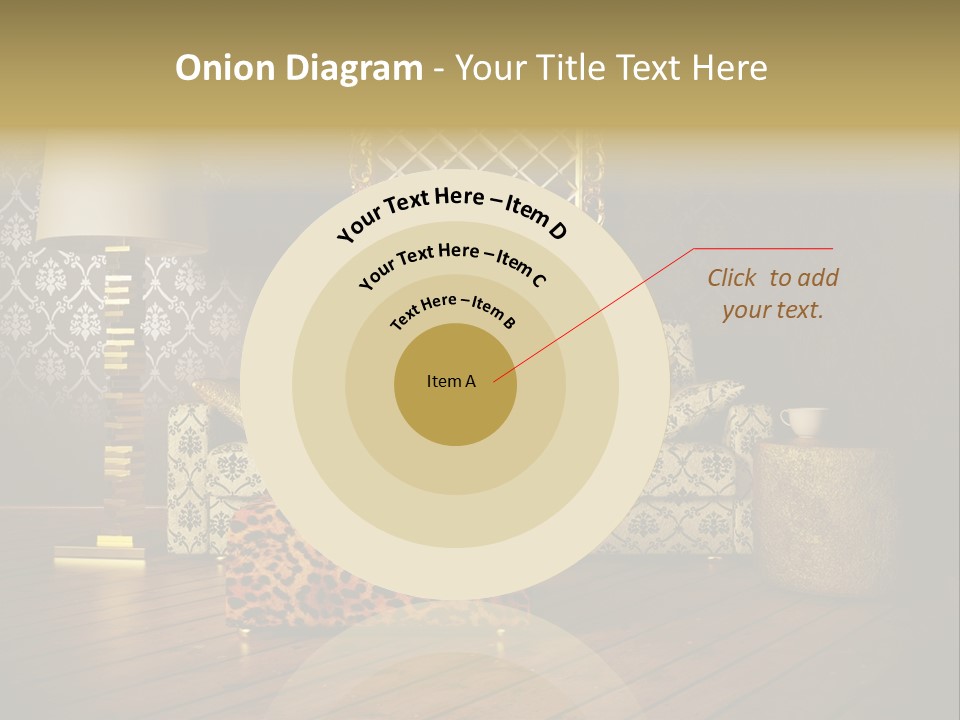 Classic Lamp Furniture PowerPoint Template