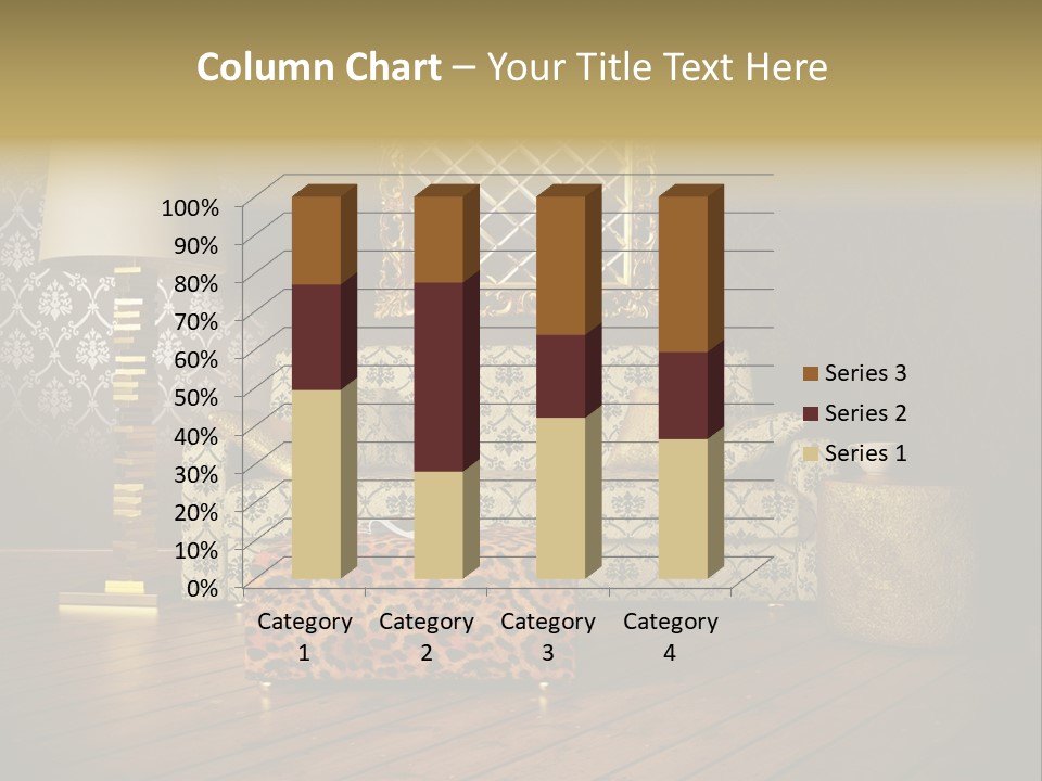 Classic Lamp Furniture PowerPoint Template