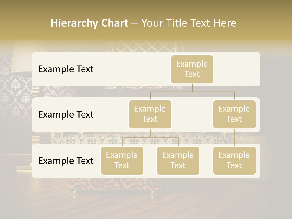 Classic Lamp Furniture PowerPoint Template