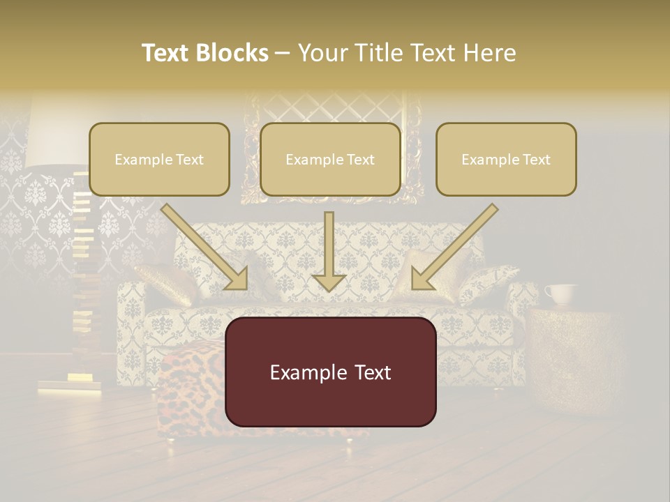 Classic Lamp Furniture PowerPoint Template