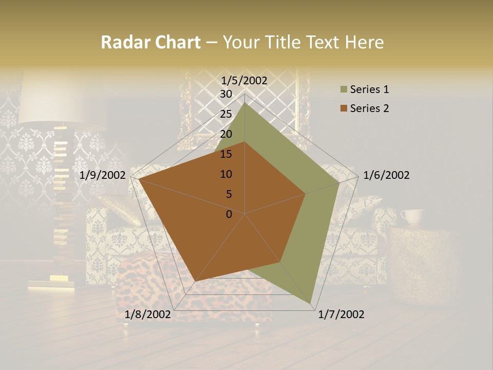 Classic Lamp Furniture PowerPoint Template