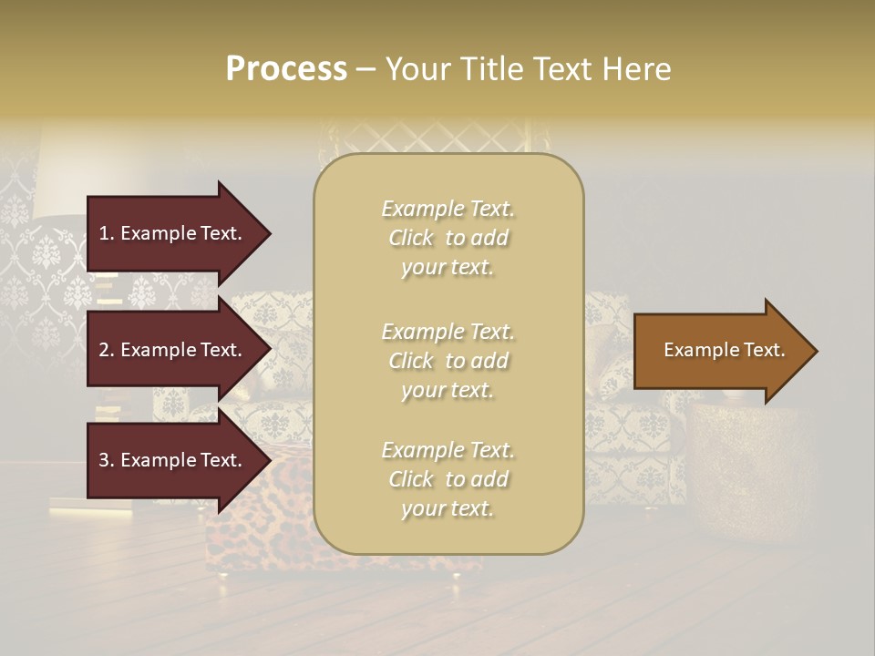 Classic Lamp Furniture PowerPoint Template