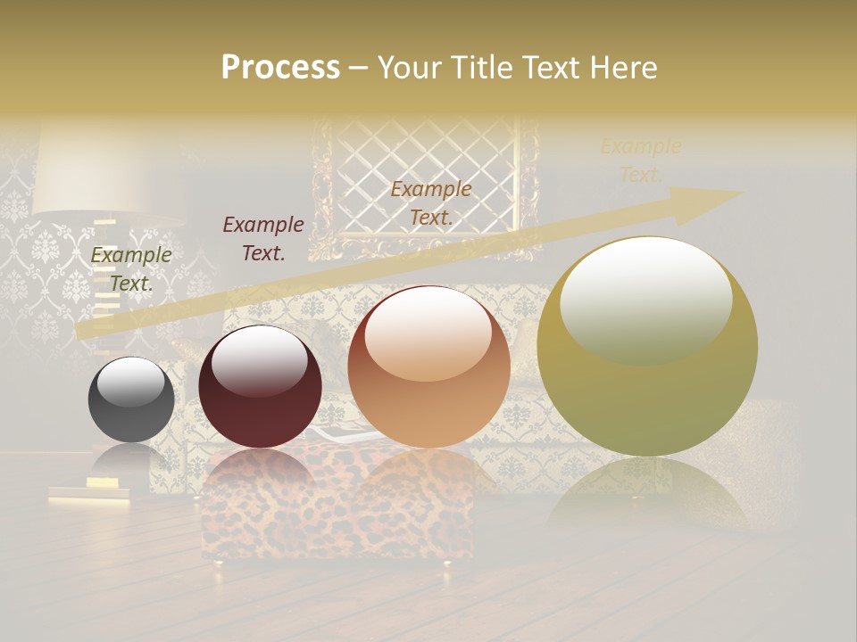 Classic Lamp Furniture PowerPoint Template