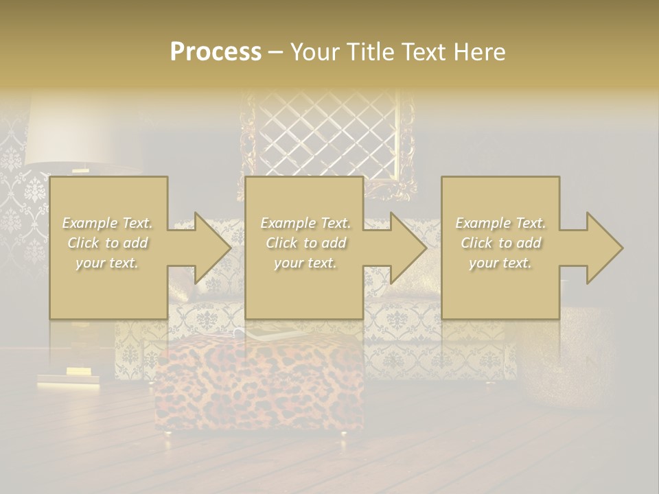 Classic Lamp Furniture PowerPoint Template