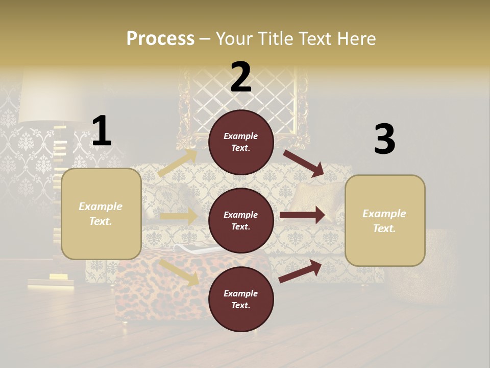 Classic Lamp Furniture PowerPoint Template