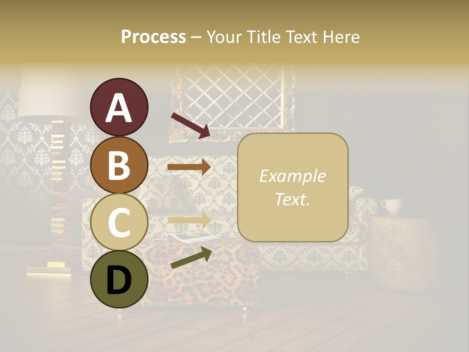 Classic Lamp Furniture PowerPoint Template