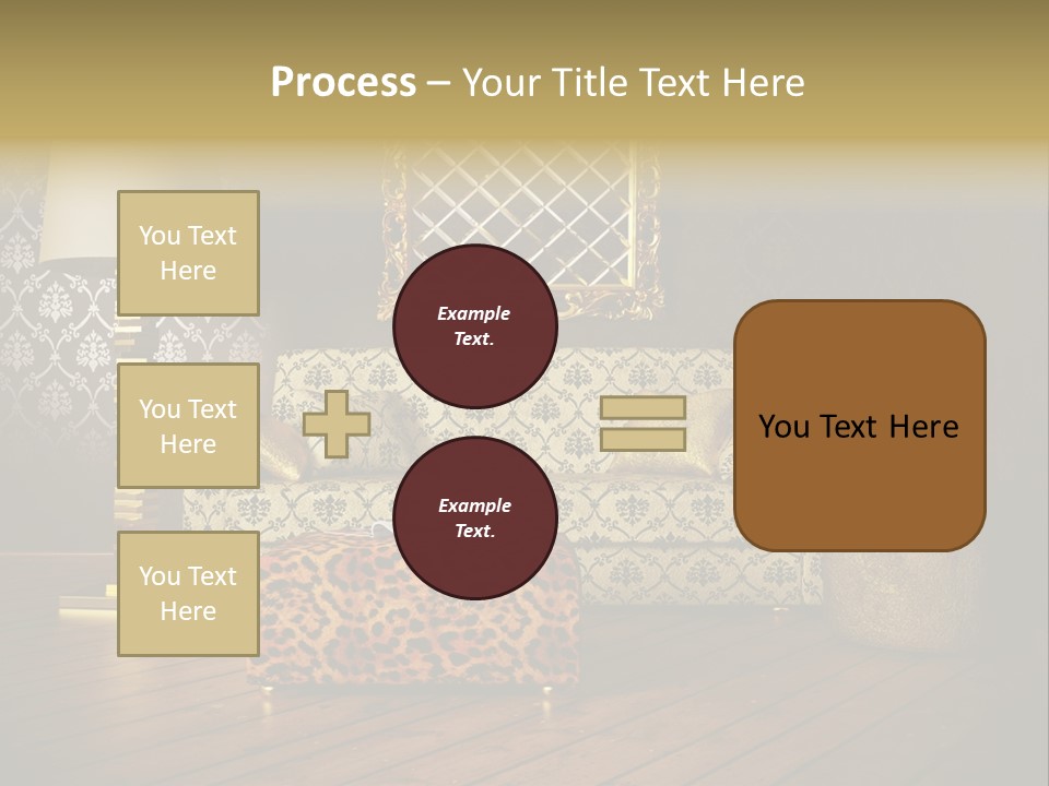 Classic Lamp Furniture PowerPoint Template